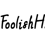 Foolish Hand