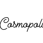 Cosmopolitan Script Medium