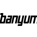 Banyumas Typeface