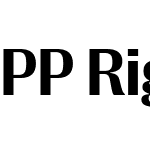 PP Right Gothic