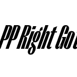 PP Right Gothic