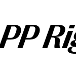 PP Right Gothic