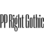 PP Right Gothic