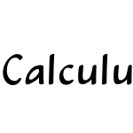 Calculus Sans