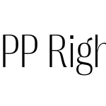 PP Right Gothic