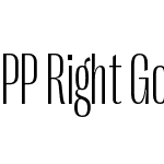 PP Right Gothic Tight Variable