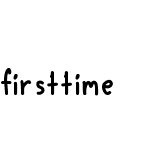 firsttime