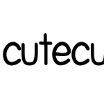 cutecutefont