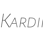 KardinalSCW00-ThinItalic