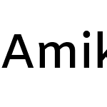 Amiko SemiBold