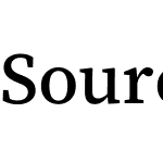Source Serif 4 18pt