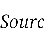 Source Serif 4 36pt