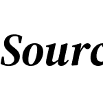 Source Serif 4 48pt