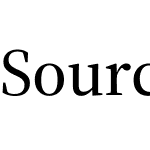 Source Serif 4 48pt