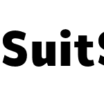 Suit Sans Pro Black