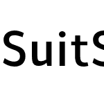 Suit Sans Pro SemBd