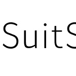 Suit Sans Pro Light