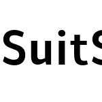 Suit Sans Pro