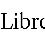 Libre Caslon Text