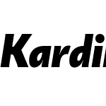 KardinalW00-BlackItalic