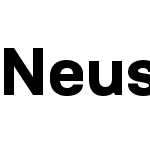 NeusaNextW10-WideBold