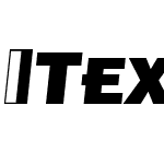 TexicaliS-BlackItalic