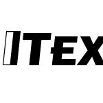 TexicaliS-HeavyItalic