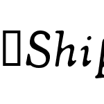 ShipleyItalic