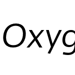 Oxygen-Sans