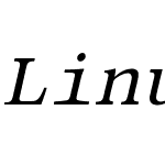 Linux Libertine Mono T