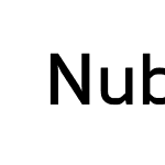 Nubb-Bold