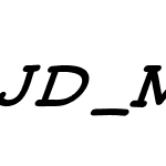 JD_Monday_Italic Medium