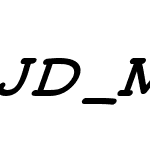 JD_Monday_Italic Medium