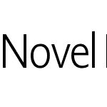 NovelDisplay-ExtraLightXCnd