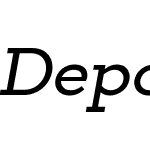 DepositW00-MediumItalic