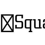 SquareSlabserif711WXX-Light