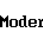 Modern DOS 8x16