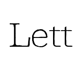 LetteraThin