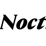 Nocturne Serif Bold