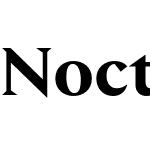 Nocturne Serif SemiBold