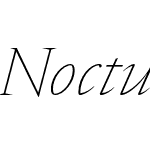 Nocturne Serif Thin