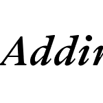 Addington CF Demi Bold