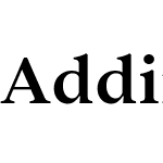 Addington CF Demi Bold