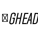 GHEADvin-LightItalic