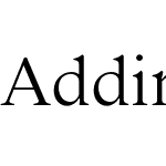 Addington CF Thin