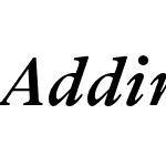 Addington CF Demi Bold