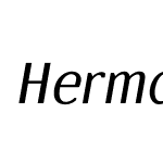 HermaphroditeItalic