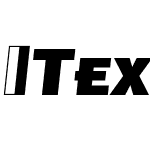 TexicaliAltSC-BlackItalic