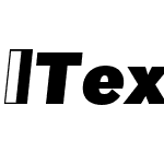 TexicaliAlt-BlackItalic