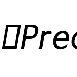 Predicate-Italic